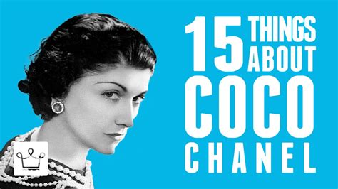 15 things you didn t know about coco chanel|Coco Chanel character traits.